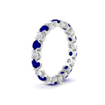 Load image into Gallery viewer, Altimate Round Diamond 2 Carat Full Eternity Wedding Ring
