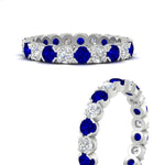 Load image into Gallery viewer, Altimate Round Diamond 2 Carat Full Eternity Wedding Ring
