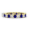 Load image into Gallery viewer, altimate-round-diamond-and-sapphire-2-carat-full-eternity-wedding-ring-in-yellow-gold-FD8072ROBGSABL-2.10CT-NL-YG-HW?v=1751956623