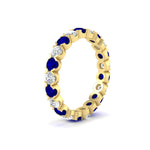 Load image into Gallery viewer, Altimate Round Diamond 2 Carat Full Eternity Wedding Ring
