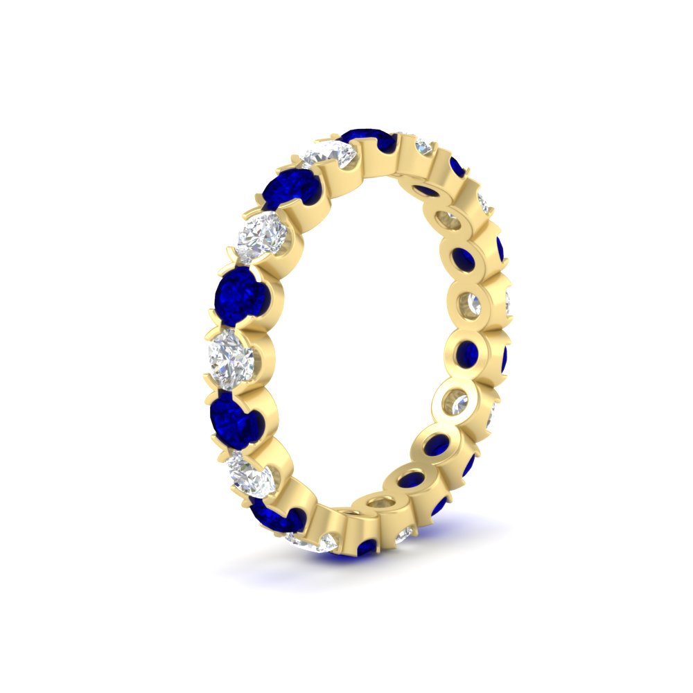 Altimate Round Diamond 2 Carat Full Eternity Wedding Ring