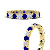Load image into Gallery viewer, altimate-round-diamond-and-sapphire-2-carat-full-eternity-wedding-ring-in-yellow-gold-FD8072ROBGSABLANGLE3-2.10CT-NL-YG?v=1751956623