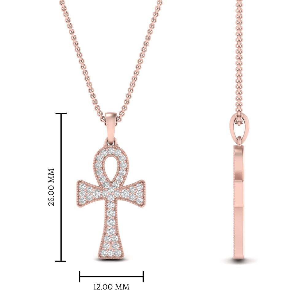 ankh-cross-diamond-pendant-0.25-carat-in-FDPD10999-NL-RG