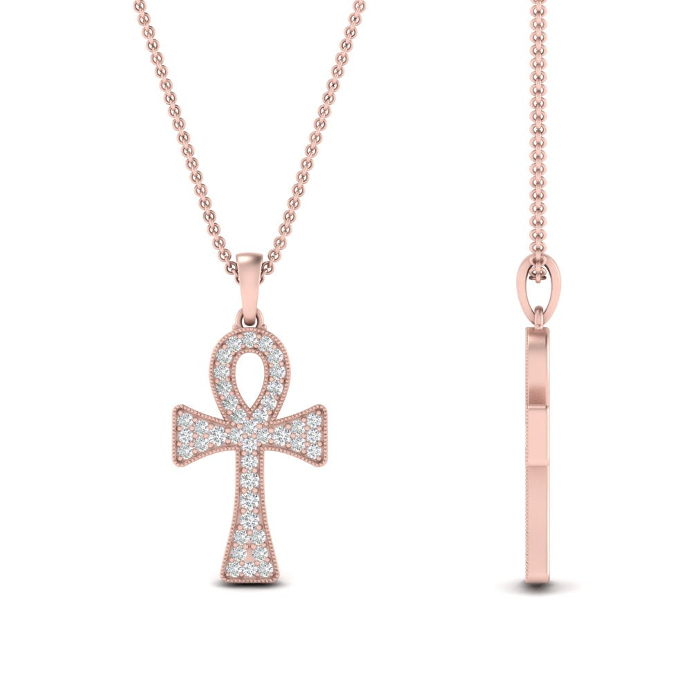ankh-cross-diamond-pendant-0.25-carat-in-FDPD10999-NL-RG