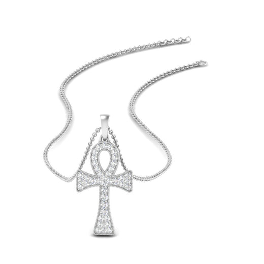 ankh-cross-diamond-pendant-0.25-carat-in-FDPD10999-NL-WG