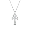 Load image into Gallery viewer, ankh-cross-diamond-pendant-0.25-carat-in-FDPD10999-NL-WG