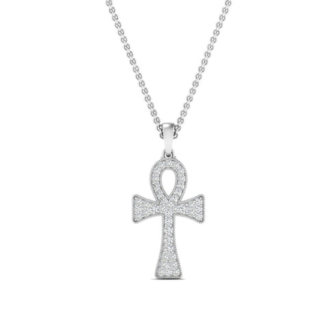 ankh-cross-diamond-pendant-0.25-carat-in-FDPD10999-NL-WG