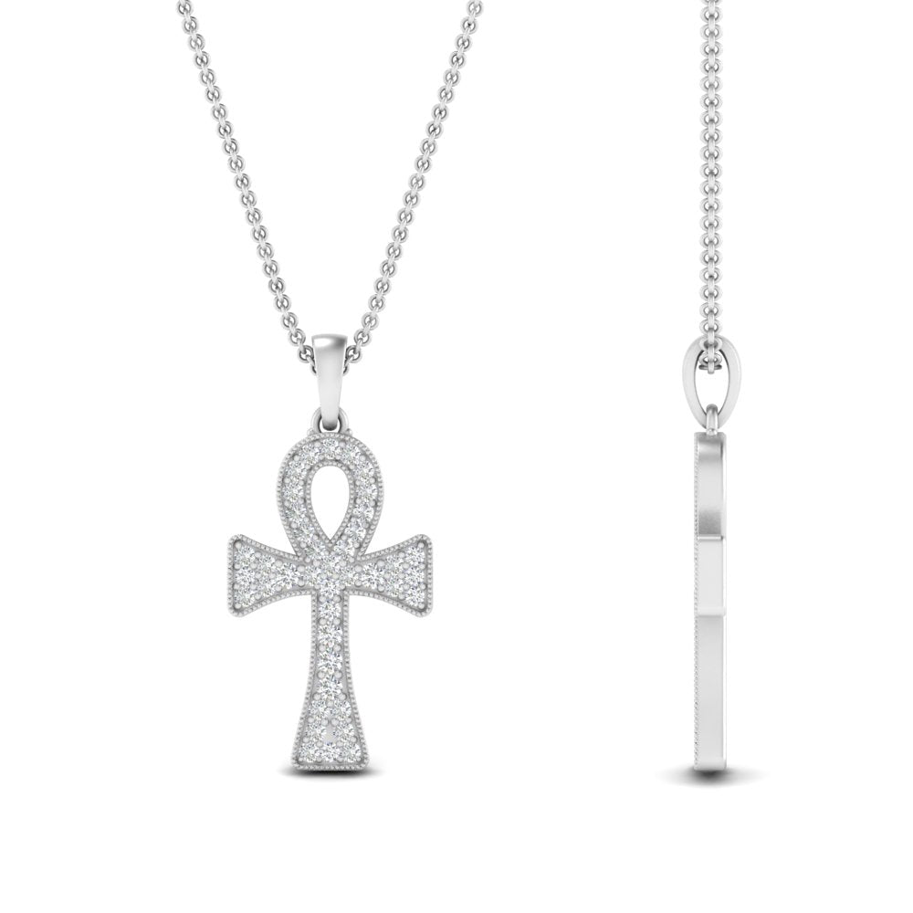 ankh-cross-diamond-pendant-0.25-carat-in-FDPD10999-NL-WG