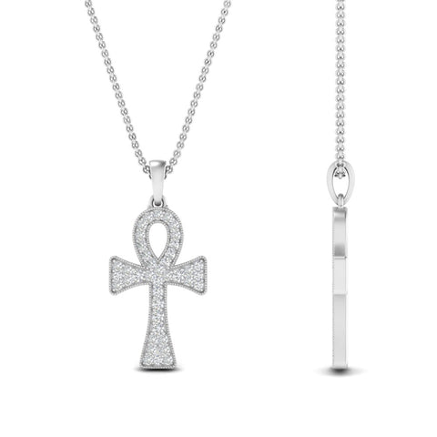 ankh-cross-diamond-pendant-0.25-carat-in-FDPD10999-NL-WG