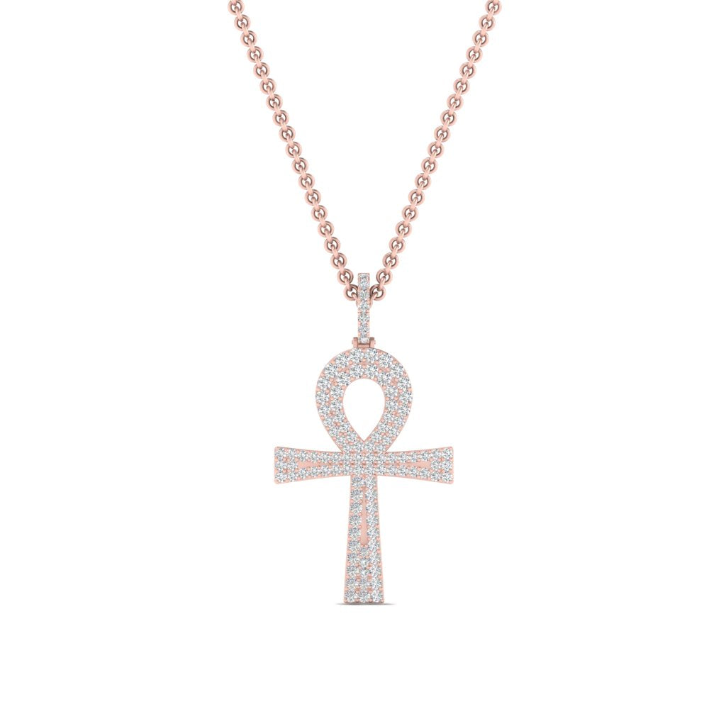 ankh-cross-diamond-pendant-0.50-carat-in-FDPD11002-NL-RG