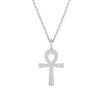 Load image into Gallery viewer, ankh-cross-diamond-pendant-0.50-carat-in-FDPD11002-NL-WG