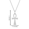 Load image into Gallery viewer, ankh-diamond-cross-pendant-in-FDPD11000-NL-WG