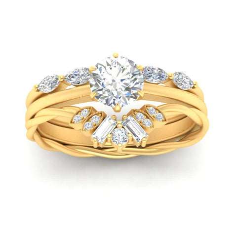 antique-crown-trio-wedding-set-in-FD10129RO-NL-YG