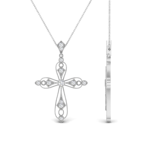 antique-delicate-cross-necklace-in-white-gold-FDPD10877ANGLE2-NL-WG
