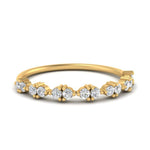 Load image into Gallery viewer, antique-delicate-diamond-wedding-band-in-yellow-gold-FDEWB122534B-NL-YG.jpg
