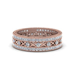 Load image into Gallery viewer, antique-diamond-stackable-band-in-rose-gold-FD9117ROANGLE3-NL-RG.jpg
