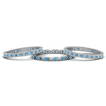 Load image into Gallery viewer, antique-diamond-stackable-band-with-blue-topaz-in-white-gold-FD9117ROGICBLTOANGLE3-NL-WG.jpg
