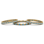 Load image into Gallery viewer, antique-diamond-stackable-band-with-blue-topaz-in-yellow-gold-FD9117ROGICBLTOANGLE3-NL-YG.jpg
