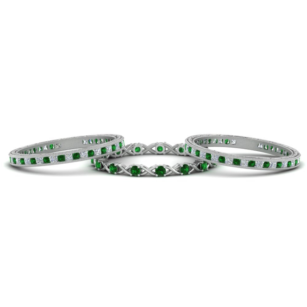 antique-diamond-stackable-band-with-emerald-in-white-gold-FD9117ROGEMGRANGLE3-NL-WG.jpg