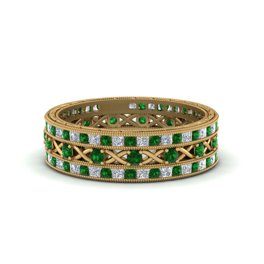 antique-diamond-stackable-band-with-emerald-in-yellow-gold-FD9117ROGEMGRANGLE3-NL-YG.jpg