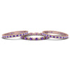 Load image into Gallery viewer, antique-diamond-stackable-band-with-purple-topaz-in-rose-gold-FD9117ROGVITOANGLE3-NL-RG.jpg