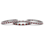 Load image into Gallery viewer, antique-diamond-stackable-band-with-ruby-in-white-gold-FD9117ROGRUDRANGLE3-NL-WG.jpg
