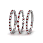 Load image into Gallery viewer, antique-diamond-stackable-band-with-ruby-in-white-gold-FD9117ROGRUDRANGLE3-NL-WG.jpg
