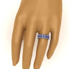 Load image into Gallery viewer, antique-diamond-stackable-band-with-sapphire-in-white-gold-FD9117ROGSABLANGLE3-NL-WG.jpg
