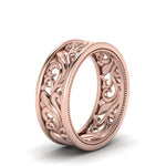 Load image into Gallery viewer, Antique Mens Wide Filigree Band
