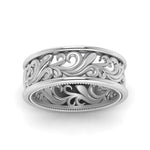 Load image into Gallery viewer, Antique Mens Wide Filigree Band
