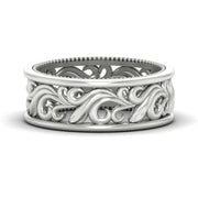 antique-mens-wide-filigree-vintage-band-in-platinum-fdm9201sleep-nl-wg
