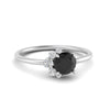 Load image into Gallery viewer, antique-round-black-diamond-ring-in-white-gold-FD67850RORGBLACK-NL-WG.jpg