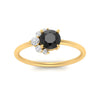 Load image into Gallery viewer, antique-round-black-diamond-ring-in-yellow-gold-FD67850RORGBLACK-NL-YG.jpg