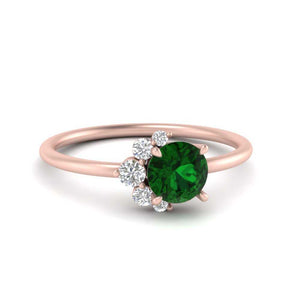 Antique Round Gemstone Rings