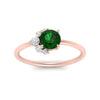 Load image into Gallery viewer, antique-round-emerald-ring-in-rose-gold-FD67850RORGEMGR-NL-RG.jpg