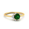 Load image into Gallery viewer, antique-round-emerald-ring-in-yellow-gold-FD67850RORGEMGR-NL-YG.jpg