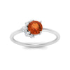 Load image into Gallery viewer, antique-round-orange-sapphire-ring-in-white-gold-FD67850RORGSAOR-NL-WG.jpg