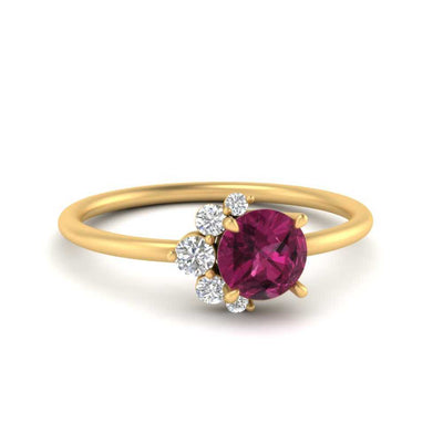Antique Round Gemstone Rings