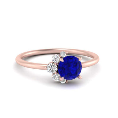 Antique Round Gemstone Rings