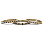 Load image into Gallery viewer, antique-stackable-band-with-black-diamond-in-yellow-gold-FD9117ROGBLACKANGLE3-NL-YG.jpg
