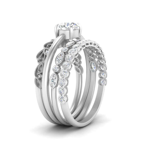 antique-stacked-bands-solitaire-diamond-ring-in-FD10171-NL-WG