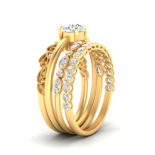antique-stacked-bands-solitaire-diamond-ring-in-FD10171-NL-YG