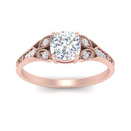 antique-style-cushion-cut-lab-grown-diamond-ring-in-rose-gold-FD9816CUR-NL-RG