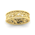 Thumbnail 9 - antique-style-filigree-band-for-women-in-yellow-gold-fdw9301angle5-nl-yg
