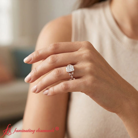 antique-style-radiant-natural-diamond-ring-in-rose-gold-FD9816ROR-2
