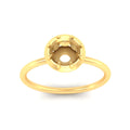 Thumbnail 11 - Antique Style Semi Mount Solitaire Ring