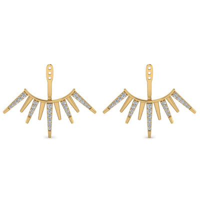 Arrow Diamond Earring Jacket