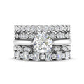 Thumbnail 4 - art-deco-5-stack-bridal-ring-set-in-FD-10121RO-NL-WG