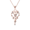 Load image into Gallery viewer, art-deco-filigree-diamond-necklace-in-FDPD8600ANGLE2-NL-RG