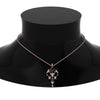 Load image into Gallery viewer, art-deco-filigree-diamond-necklace-in-FDPD8600ANGLE2-NL-RG